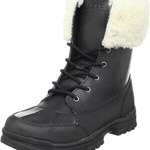Polo by Ralph Lauren Quinta Winter Boot Boy's Size 7 Black